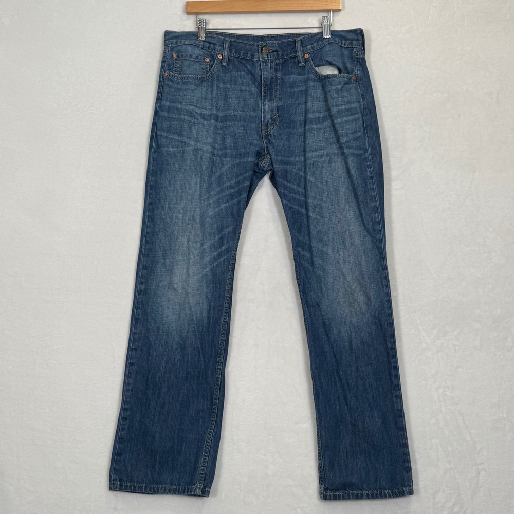 Levi's Blue 559 Relaxed Straight Jeans 36x32